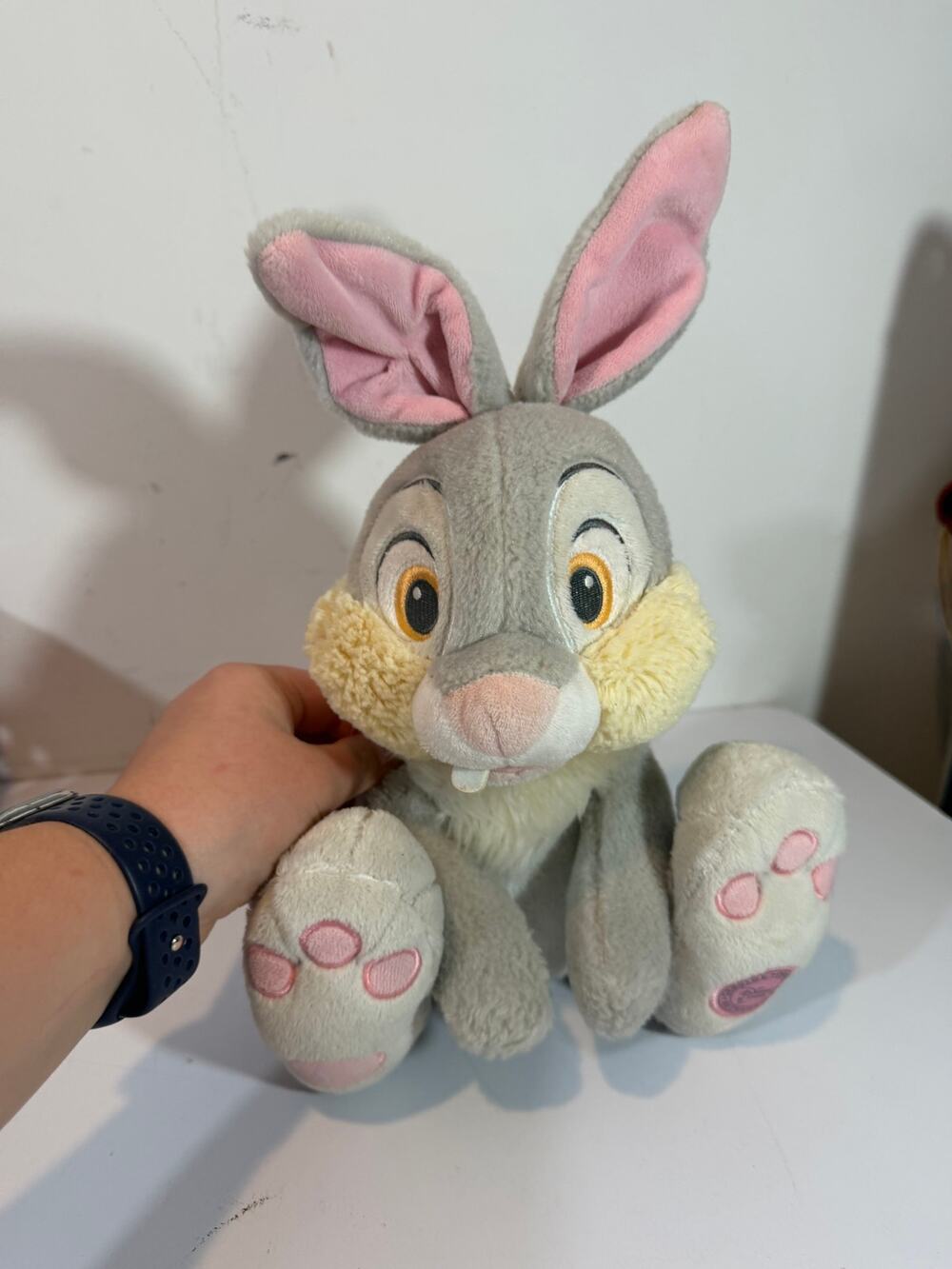 Thumper Bambi Bunny Rabbit Plush Disney Store parks 11" Stuffed Animal Toy Kid